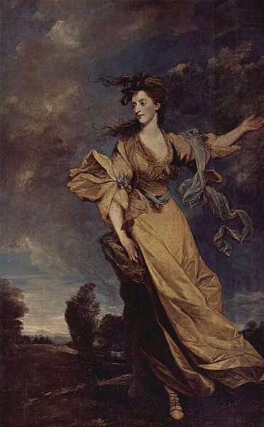 Sir Joshua Reynolds Portrait of Lady Jane Halliday china oil painting image